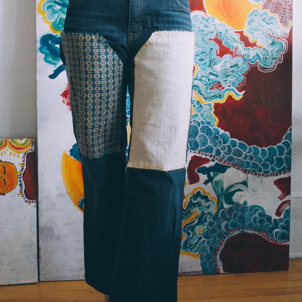Patchwork Jeans